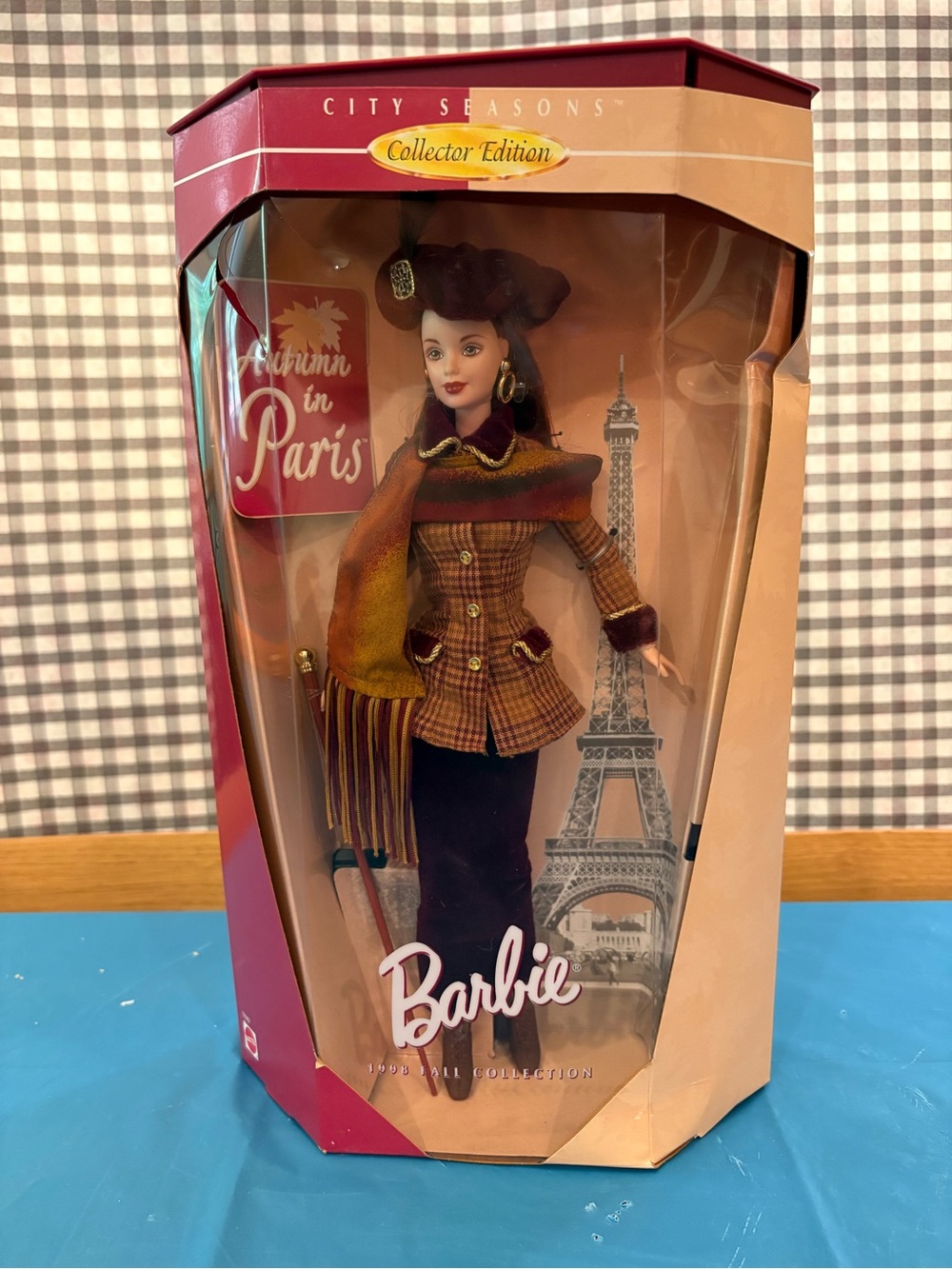 1998 City Seasons Collector’s Edition Autumn in Paris Barbie - NEW IN BOX